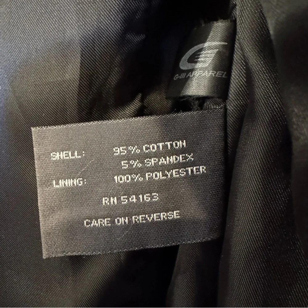 Kenneth Cole Reaction black trench coat size XS - Picture 9 of 9